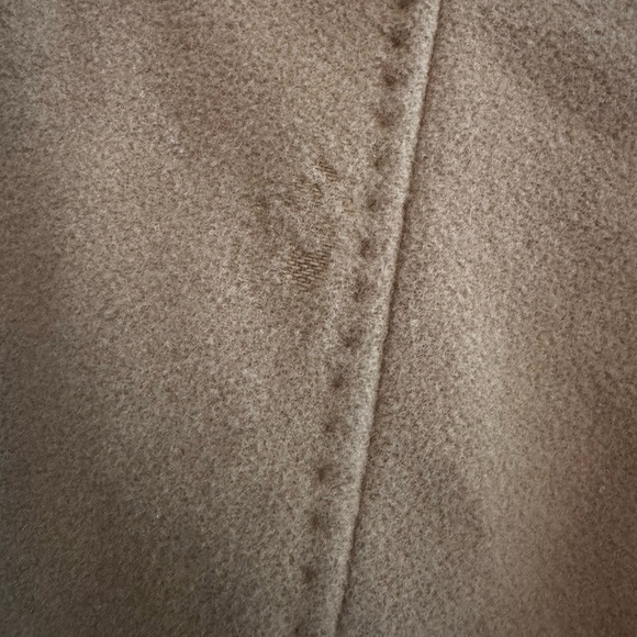 Halston Wool Cashmere Blend Camel Coat | Size 10 - Picture 7 of 9